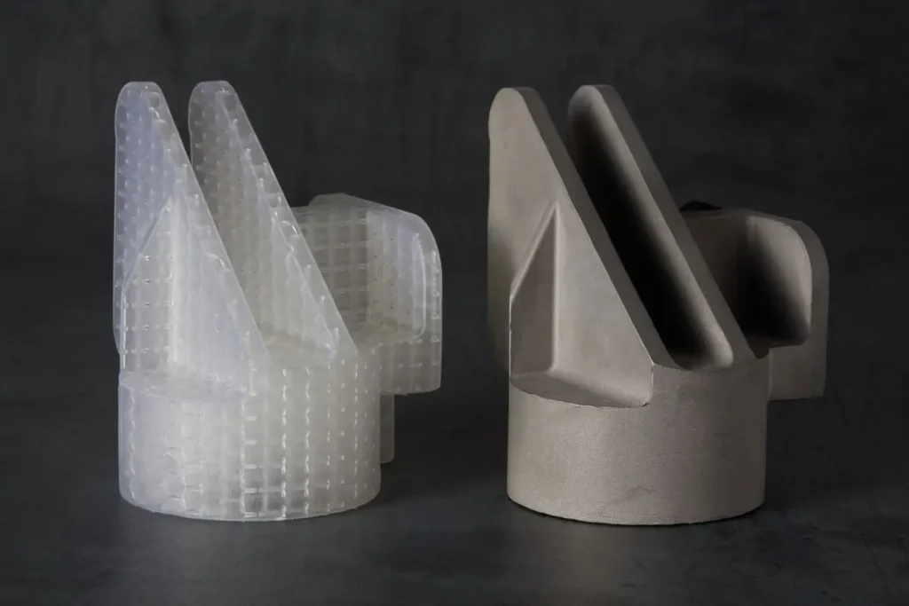 Fundición de metales ferrosos y no ferrosos con modelado 3D
